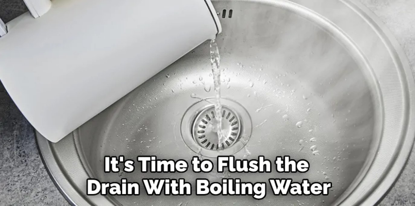 Boiling water flush